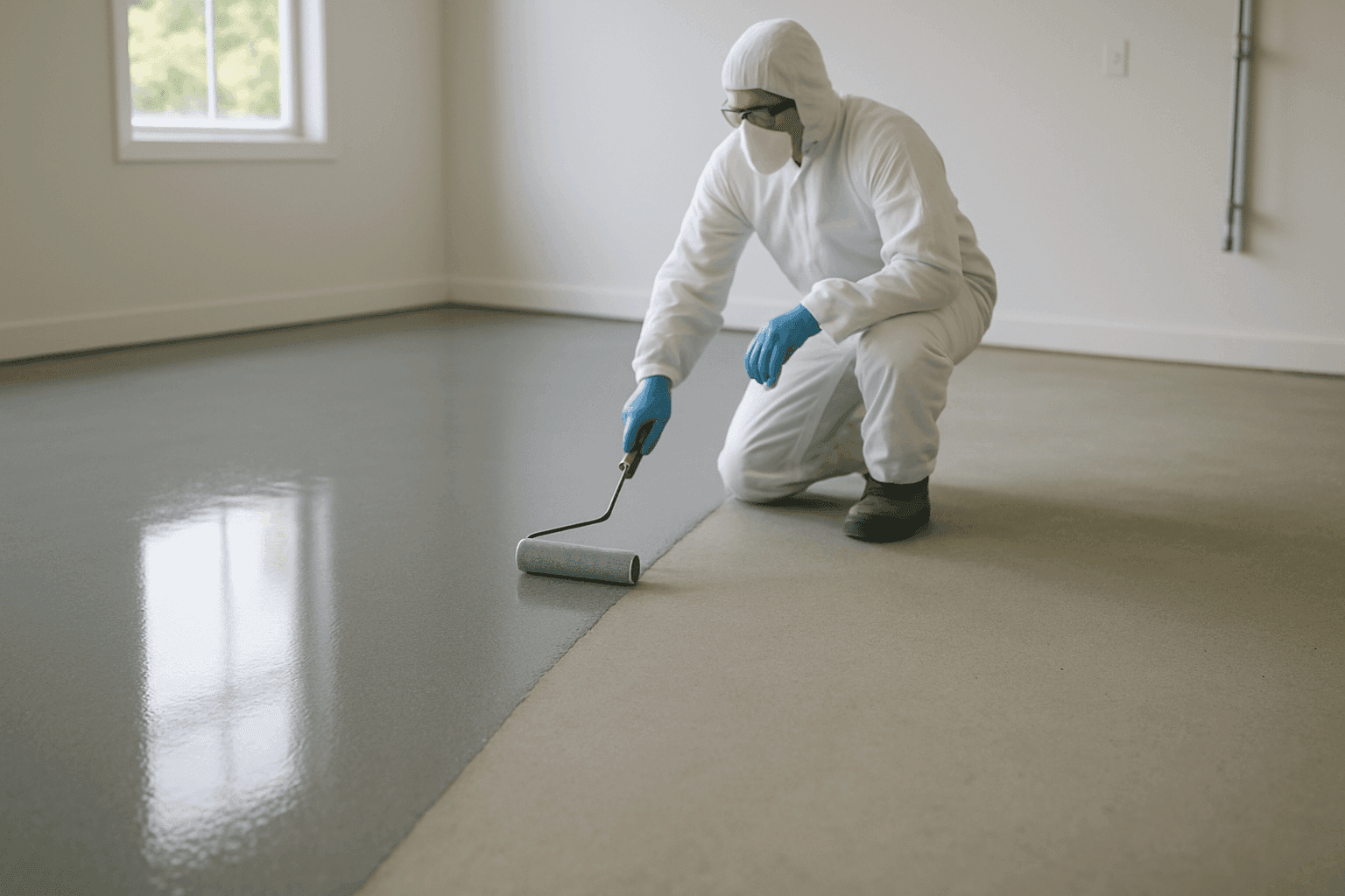 Epoxy Floor Coating vs. Paint: What’s Best for Your Garage or Basement?