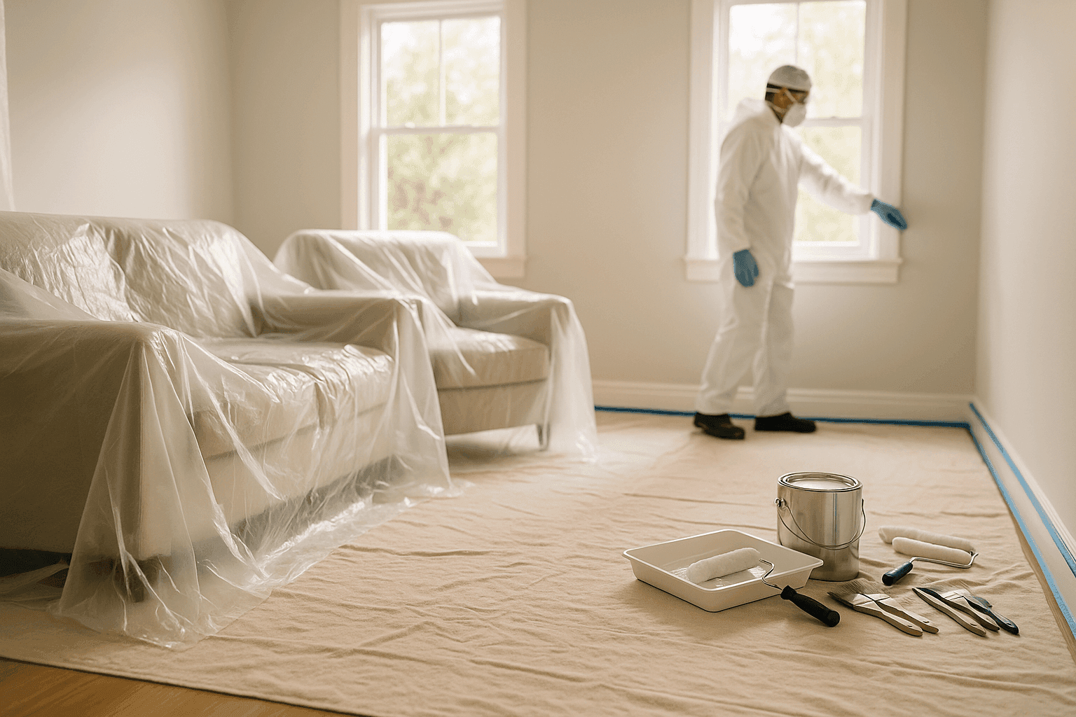 How to Prep Your Home for Professional Interior Painting: A Homeowner’s Checklist